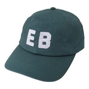 Eddie Bauer Snapback Hat Mens One Size Green 6-Panel Adjustable Baseball Cap